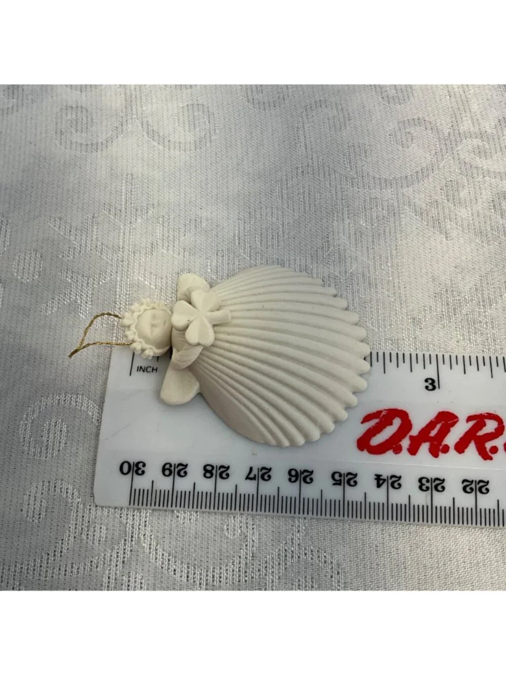 Margaret Furlong 1998 Shell Angel Ornament 3